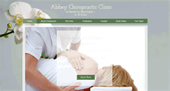 Desktop Screenshot of abbeychiro.ie