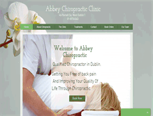 Tablet Screenshot of abbeychiro.ie